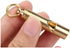 FUTURESTEPS Set 105 Brass Compass with Solid Brass Whistle - Survival - Decibels - Carry in Pocket or on Necklace - Two