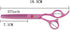 7.0 inch 3PCS Set Purple Dragon Pink Pet Grooming Scissors Cat Dog Hair Cutting & Thinning Shears for Women Female Pet
