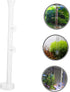 2.5cm 40cm Toyvian Acrylic Aquarium Fish Feeder with Diameter Feeding Column and Shrimp Feeding Dish Fish Tank Feeder