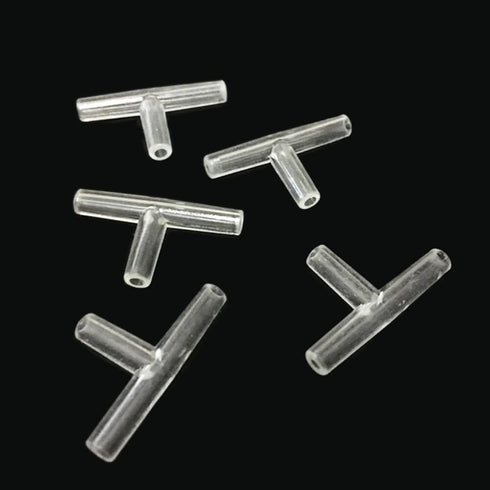 Aquarium Airline Tubing Connectors, 40pcs Fish Tank Air Tube Adapters for 3/16'' Air Line Hose
