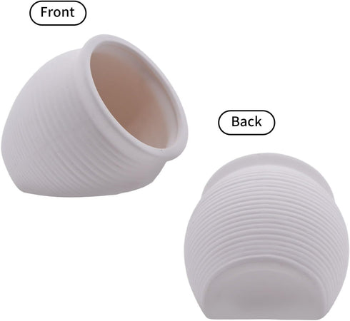 AnRui Ceramic Jar Aquarium Decorations, Cute Pot Hideout Cave for Cichlid and Small Fish