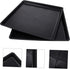 VANZACK 14.9 Inch 2 Pack Crate Tray Replacement - Heavy Duty Plastic Crate Pan for Large - Pet Potty Tray Easy