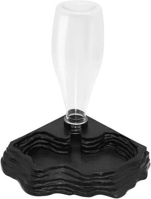 SLSON Reptile Water Feeder, Automatic Water Dispenser 13.5Oz for Turtle, Bearded Dragons, Lizards, Geckos in Terrarium