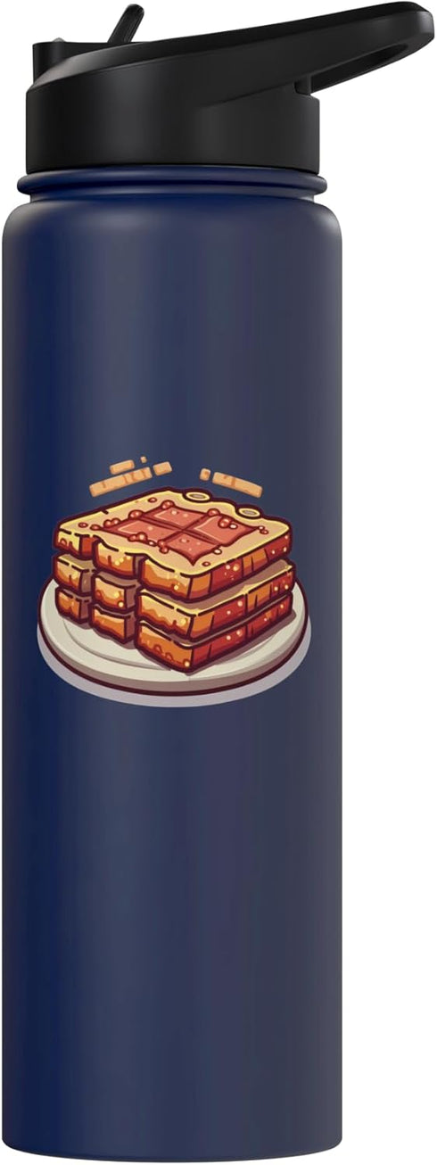 Pork Belly Cut Of Pork Bacon Meat Designs 8 Pork Belly Bit Stainless Steel Insulated Water Bottle