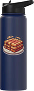 Pork Belly Cut Of Pork Bacon Meat Designs 8 Pork Belly Bit Stainless Steel Insulated Water Bottle
