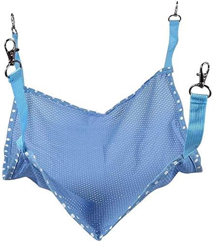 Cat Hammock Breathable Mesh Bed - Under Chair Hammock Cradle for Small Animals (Large)