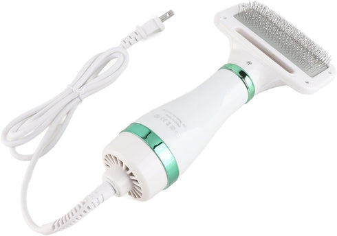 2 1 Pet Hair Dryer Blower, in Dog Hair Dryer Brush Adjustable Air Speed Pet Blow Dryer Lightweight Dog Blower Dryer