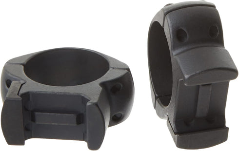Weaver Grand Slam Steel Medium Top Mount Rings, 1-Inch, Matte Black