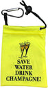 Par 3 Kit | Includes Golf Towel, Tee Bag with 4 Tees, and Bling Golf Ball Marker with Hat Clip - Perfect Gift for Women