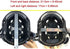 PJ Type Tactical Multifunctional Fast Helmet with Visor Goggles by ATAIRSOFT
