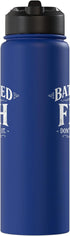 Department of Seafood Ethics Battered Fish Dont Deserve It Funny Seafood Pun Humor Stainless Steel Insulated Water