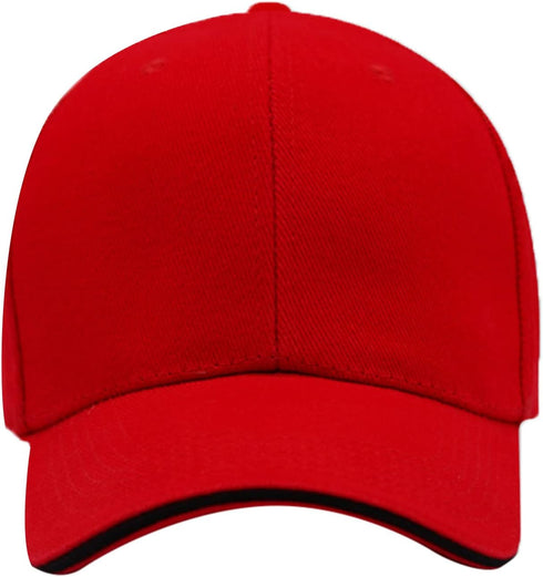 YOLAI Summer Casual Mens and Womens Fashion Sunscreen Baseball Caps Solid Color Hats