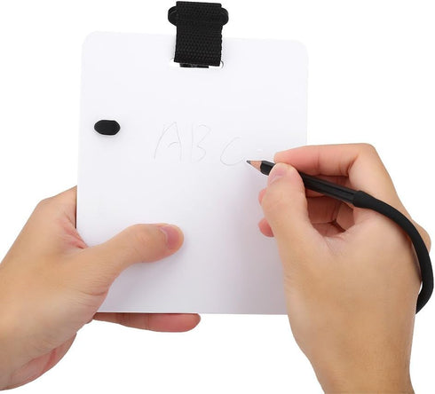 Tbest Diving Slate, Underwater Writing Slate Board with Swivel Clip and Pencil