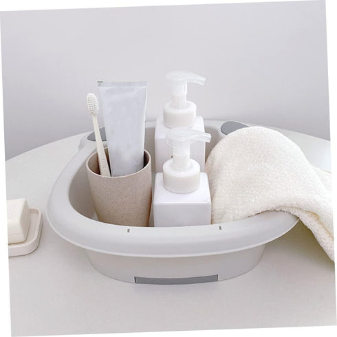 1set Healeved Boy Girl Wash Basin Integrated Washboard Portable Cleaning Basin for Camping Hiking Picnicking for Hand