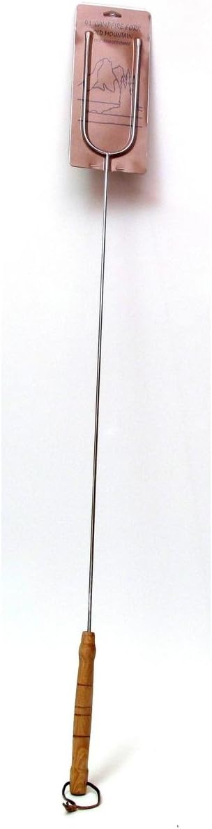IWGAC Home Indoor Kitchen Old Mountain Chrome Campfire Fork Set of Two