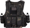 Tactical Airsoft Vest - Adjustable Outdoors CS Game Paintball Vest for Adults