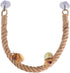 DONGKER Hermit Crab Climbing Rope,Sisal Rope Lizards Climbing Ladder Toy with Hook