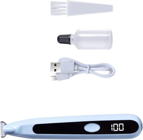 JINPIAOPIAO Trimmer Professional Electric Hair Cutter Pet Grooming Scissors Electric for Cats Dogs with Low Weight ABS