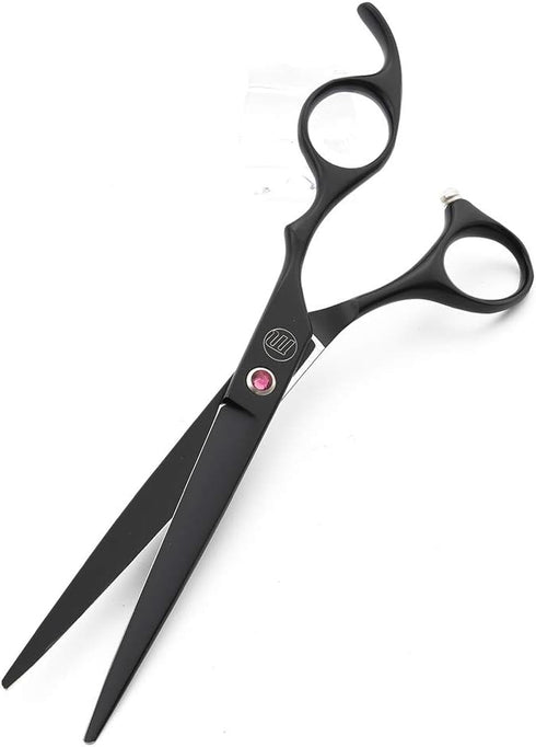 Moontay Professional 7.0" Dog Grooming Scissors Set - 4-Piece Straight, Upward Curved, Downward Curved,