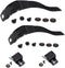 Roller Skate Strap - 2 Set Replacement Inline Roller Skate Shoes Energy Strap Buckles for Men, Women, Kids