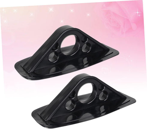 Paddle Bracket Accessories - 2 Pcs Rubber Boat Awning Top Deck Hinge for Kayak Shade Equipment & Rod Holder