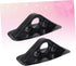 Paddle Bracket Accessories - 2 Pcs Rubber Boat Awning Top Deck Hinge for Kayak Shade Equipment & Rod Holder