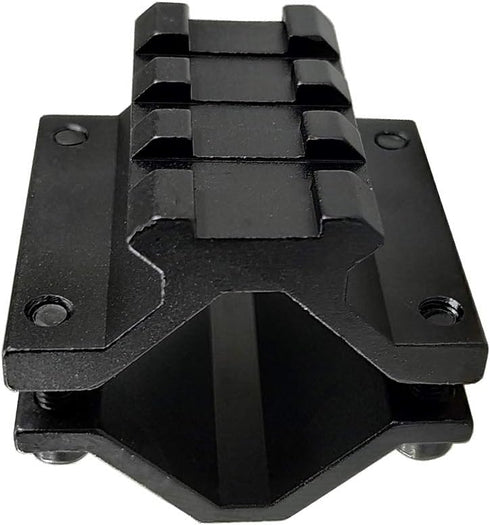 Scope Barrel Clamp Mount Adapter with Weaver Picatinny Rail