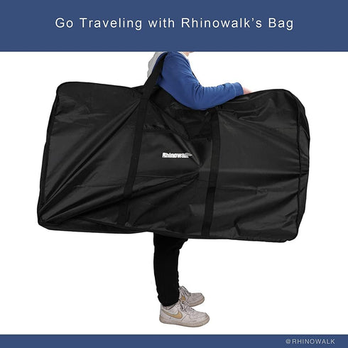 Rhinowalk Folding Bike Carry Bag, 26 Inch Thick Bicycle Transport Storage Case for Air Travel and Shipping