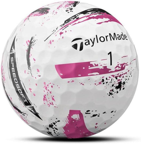 TaylorMade SpeedSoft Golf Balls - Soft Feel & Maximum Distance