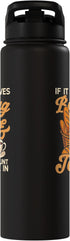 Baker Pastry Chef Bakery JV0 Count Bake Baking Tea Bread If It Involves Baking & Tea Me Stainless Steel Insulated Water