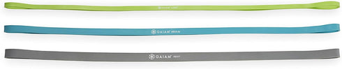 Gaiam Restore Resistance Training Workout Pull Up Bands - 3 Pack, Extra-Strong Durable Exercise Loop Cords