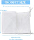 ASOCEA Extra Large Bird Cage Seed Catcher Guard, Universal Birdcage Cover for Parrot Parakeet Macaw Lovebird - White
