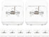 8Pcs Toddmomy Transparent Dog Wall Pee Pad Holder with Nonslip Base for Puppy Training Secure Potty Training Pad Clips