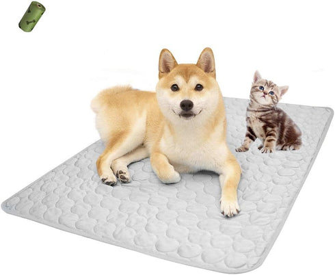 MICROCOSMOS Summer Cooling Mat & Sleeping Pad - Water Absorption Top, Safe Materials, Easy Carry, Keep Cooling for
