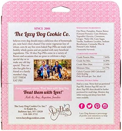 Lazy Dog I Ruff You Pup-Pie Treat