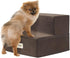 Friends Forever Milo Folding Dog Stairs, 2 Steps, Indoor Premium Foam Pet Steps, Machine Washable Removable Cover -