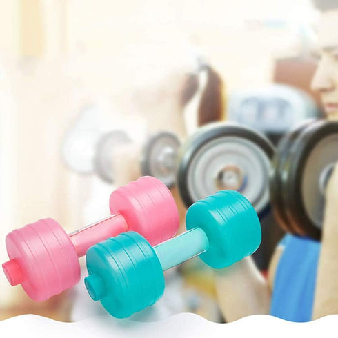 Random Water Filled Dumbbell, Adjustable Hand Weight Fitness Equipment for Women