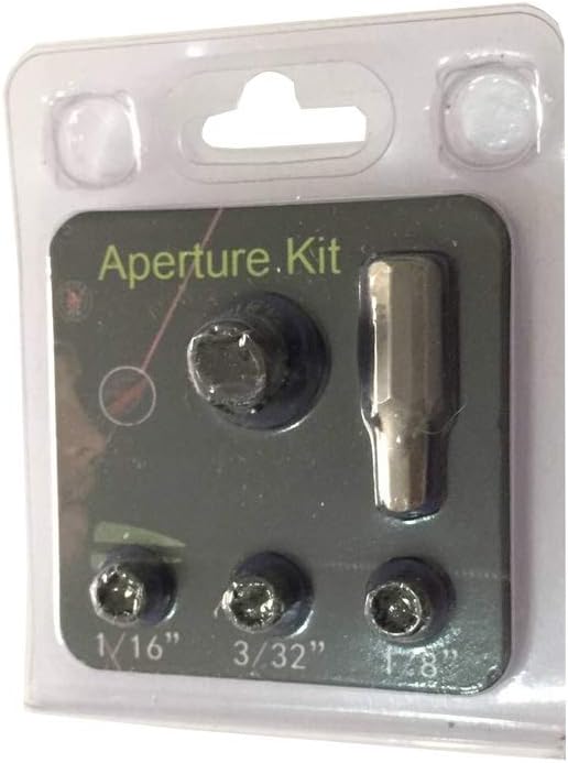 Hooded Peep Sight 45 Degree Clarifier Verifier Lens Peep Sight Aperture Kit