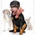 MIGHTY- Microfiber Ball Pig, Interactive Play Dog Toy, Made with Squeaker Balls, Minimal Stuffing, Machine Washable