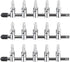 Aquarium Air Flow Control Lever Pump - 5 Way Inline Manifold Tubing Splitter Valve, 3-Pack