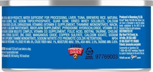 9 Lives Cat Food, Chicken and Tuna Dinner, 4 ct, 5.5 oz