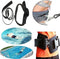 Upgrade Style Strong Pool Swim Training Leash, Swim Resistance Tether with Comfortable Waist Belt and Double Bungee Rope