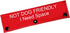 Funny Dog Leash Sleeve Pet Birthday Gift Not Dog Friendly Space Dog Leash Wrap Alert Hanging ID Patch Tag (Friendly
