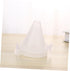 3pcs SHOWERORO Aquarium Red Worm Feeding Cups with Suction Cups Small Cone Feeder for Fish Tank Automatic Fish Feeder