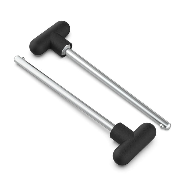 Weight Stack Pin Replacement, 3/8" Diameter, 5-1/2" Locking Space, Universal for Home Gym Equipment (Pack of 2)