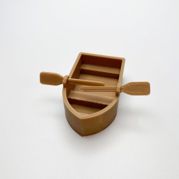 Floating Mini Rowboat Decor for Aquarium, Mini Boat Decorative Aquarium Floater, Floating
