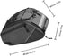BESPORTBLE Bike Seat Pouch Rear Storage Bag for Capacity Saddle Bag Reflective Strips for Riding for Tools Gadgets