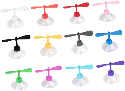 Homoyoyo 10 Pcs Mini Bike Accessories, Trendy Decor for Lovely Helmet, Dragonfly Propeller Suction Decor