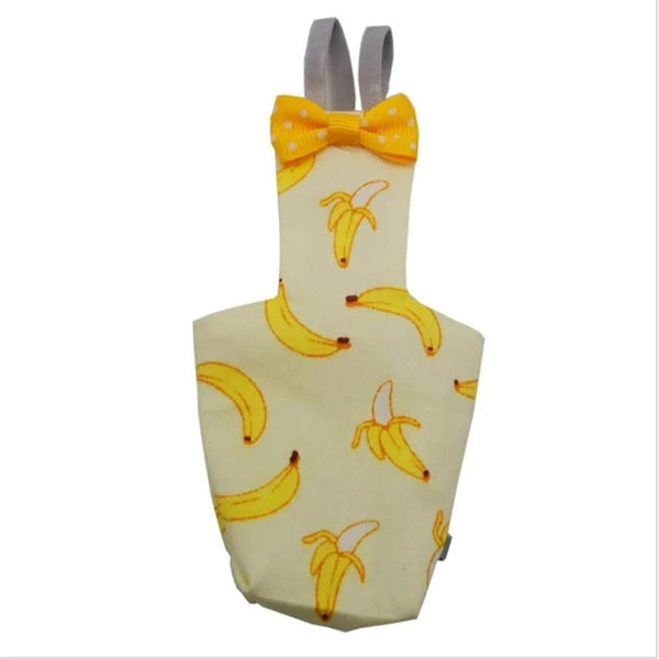 ZYZFLDFHzyz Parrot Diaper with Bowtie Cute Cockatiel Pigeons Pet Birds Flight Suit Clothes(Style