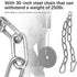 VGEBY Neck Harness Weight Training Equipment for Shoulders, Heavy Duty Steel Chain for Lifting
